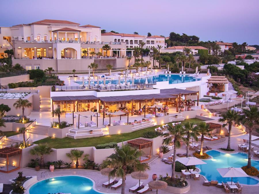 Grecotel Luxme Palms At Riviera Olympia & Aqua Park 루트라 킬리니스 외부 사진